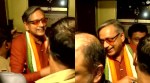 Shashi Tharoor stuck in lift