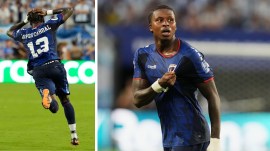 A stoic Sidny Lopes Cabral nearly broke Argentinian hearts with his stunning extra-time equaliser against the defending champions. (AP) scored a 103-minute equaliser for Cape Verde against Argentina. (AP)