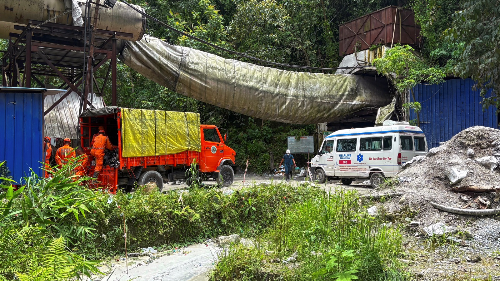 Sikkim Tunnel Blast Claims 22 Lives; Rescue for Three Missing Continues