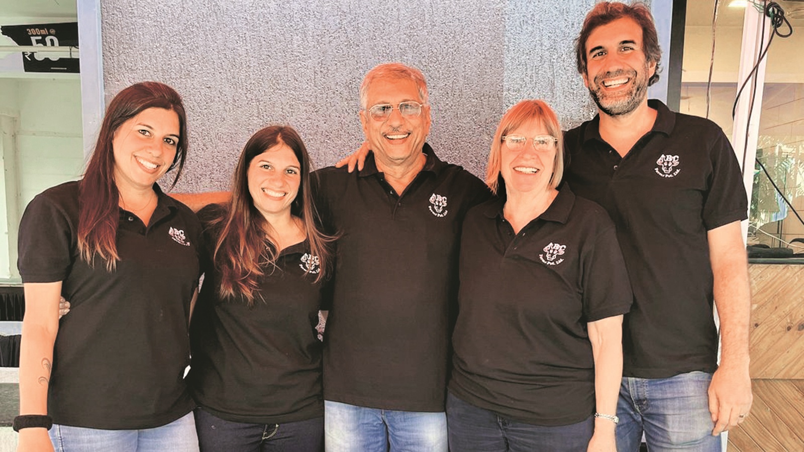 Sohrab Chinoy of ABC Farms with his family