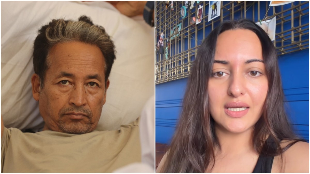 Sonakshi Sinha is brave to speak up for Sonam Wangchuk and CJP
