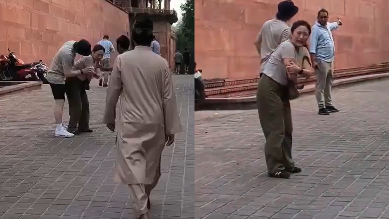 South Korean tourist attacked by monkey at Taj Mahal; ambulance arrives an hour later
