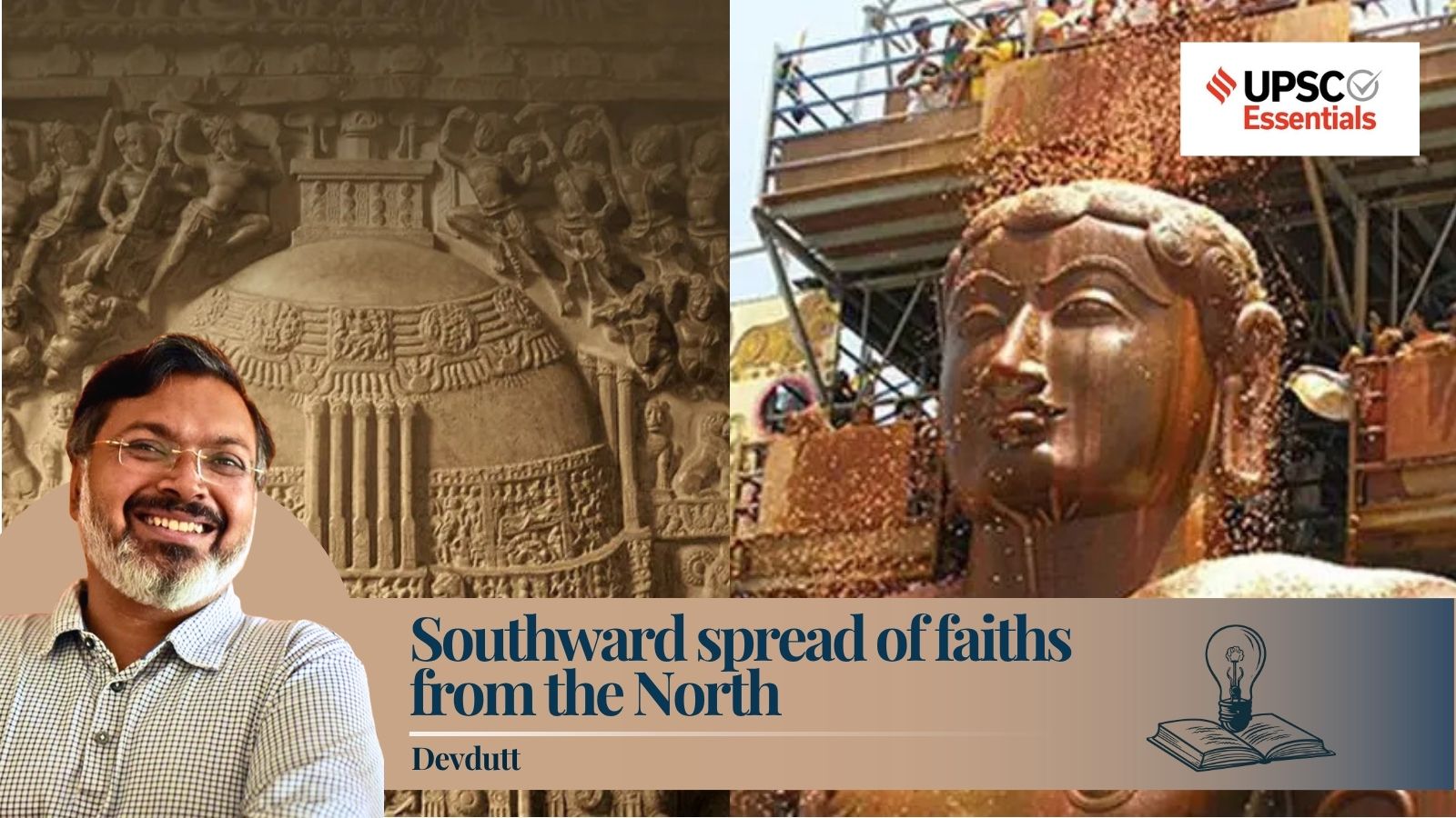 Exploring the Southward Spread of Buddhism, Jainism, and Hinduism
