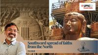Southward spread of Buddhism, Jainism, and Hinduism