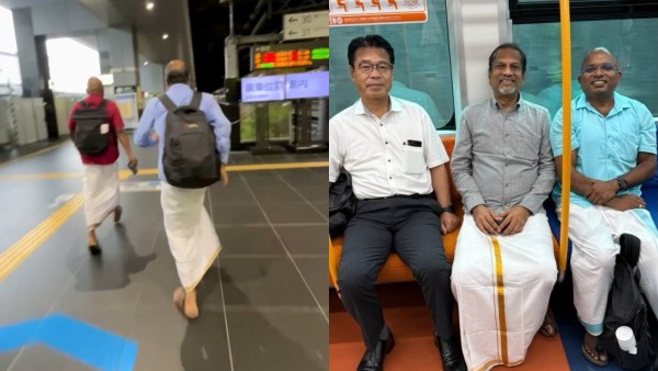 Sridhar Vembu Japan veshti video