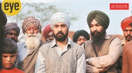 Diljit Dosanj in a still from Satluj