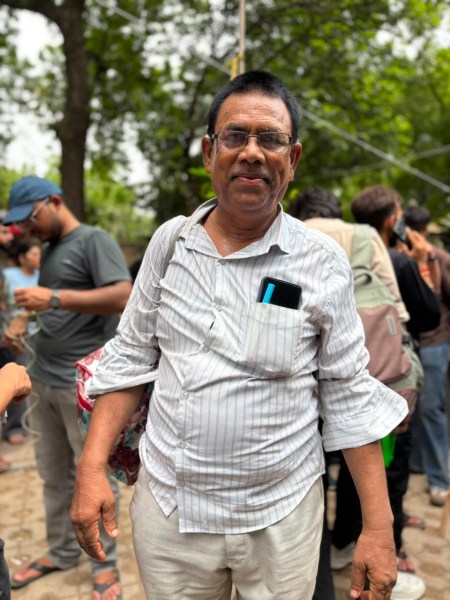 Tejrao Tadhe, a 63-year-old retired government ITI instructor from Akola, Maharashtra, was present at the site, filming a group of students raising slogans on his mobile phone