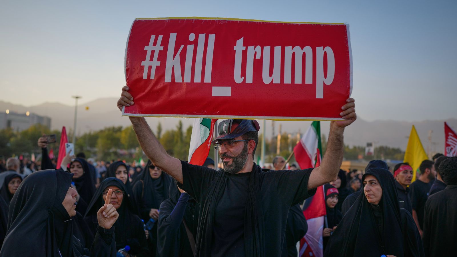 ‘Trump’s murder is our responsibility’: At Khamenei’s funeral, calls for vengeance
