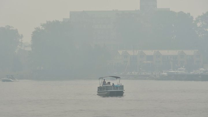 Michigan Climate Wildfires Smoke
