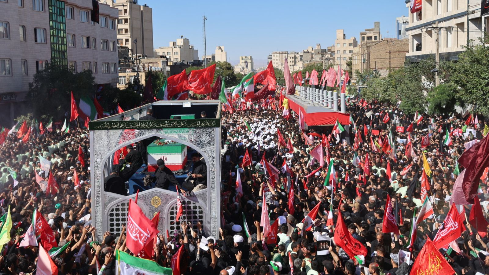 A funeral in Iran and the performance of power