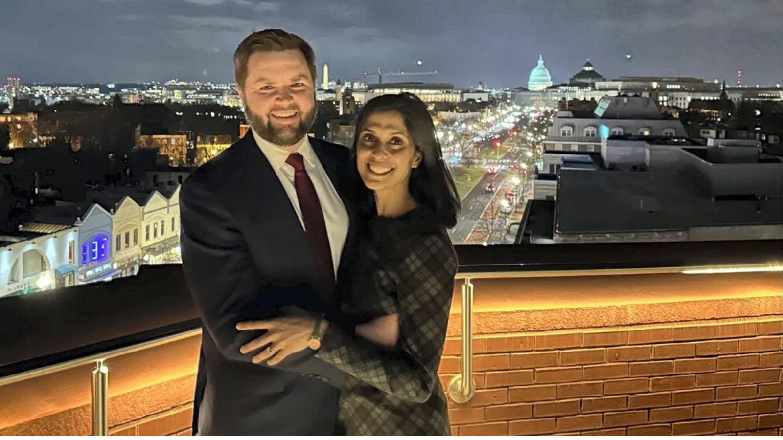Vice President JD Vance and second lady Usha Vance