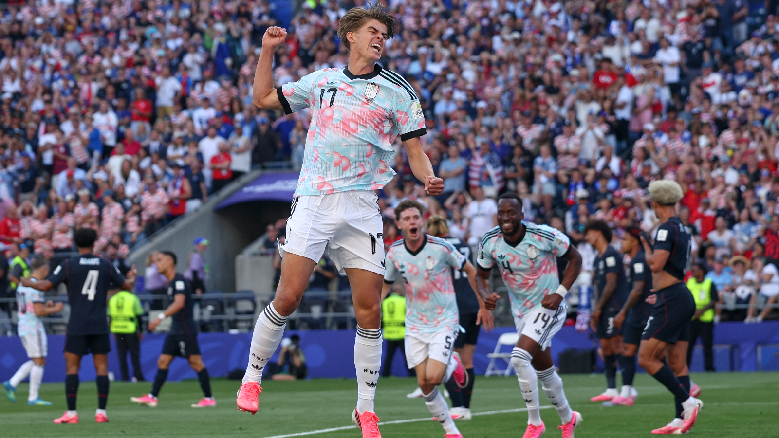 Belgium end US dream to reach the quarter-finals