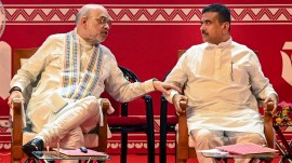 Amit Shah lays foundation stone of world’s largest curd production plant