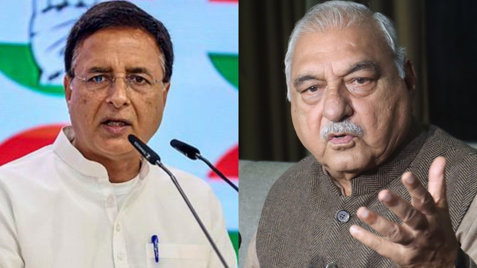 AICC in-charge looking, why Surjewala, Hooda exchange betrays Congress crisis
