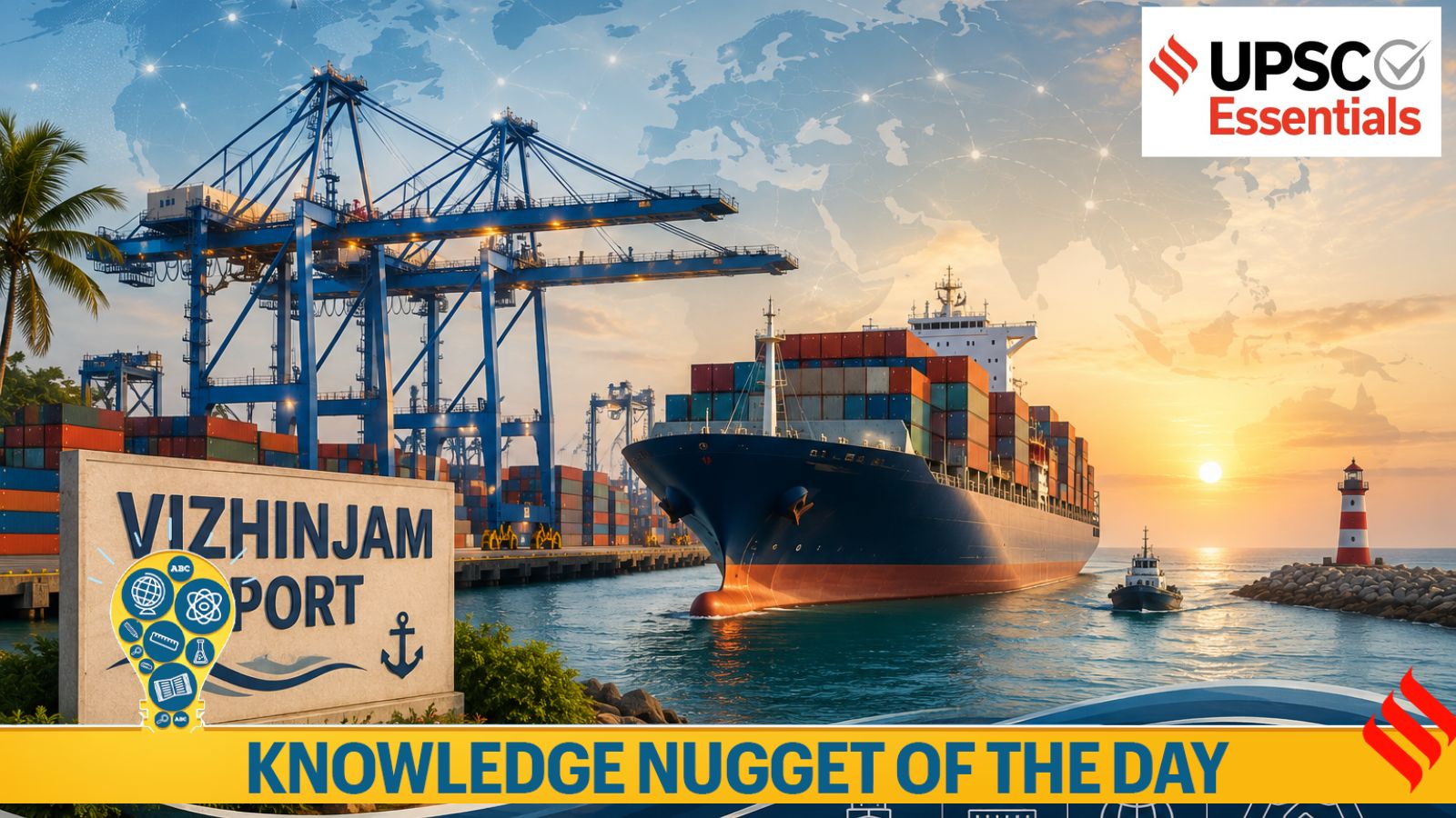 Vizhinjam Port: A Game Changer for India's Maritime Trade?