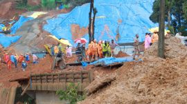 Rescue operations continue at Meppadi, Wayanad in Kerala. (Photo: PRD, Kerala)