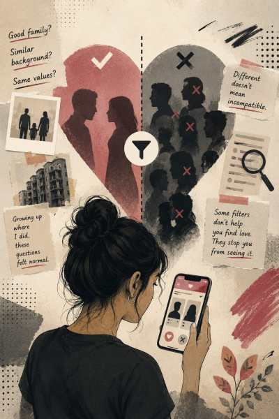 When did caste become part of the dating conversation again?