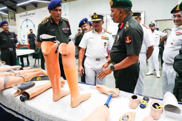 On Thursday, Chief of Naval Staff Admiral Krishna Swaminathan met Rajeev and other patients undergoing rehabilitation at the ALC during his visit to Pune. It was his first visit to the institution since taking over as Chief of Naval Staff.