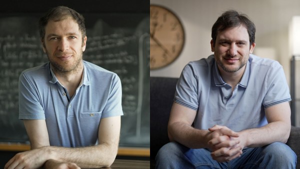 John Pardon (left) and Jacob Tsimerman. (Credit: International Mathematical Union)