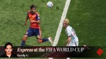 Lamine Yamal in action for Spain at World Cup 2026 quarterfinal vs Belgium. (AP)