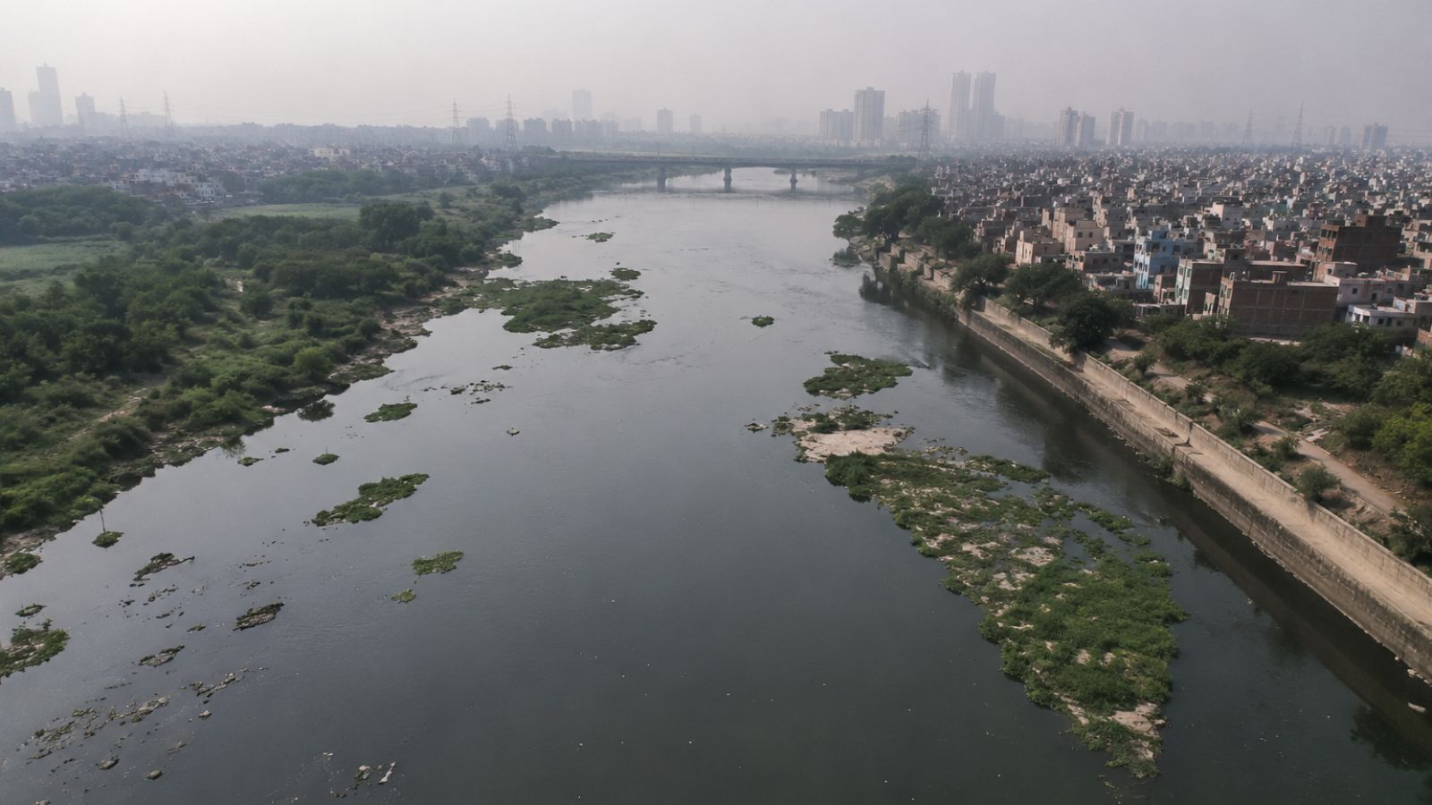 Yamuna's floodplains in Delhi shrank by a third in a century, study finds link to higher flood risk