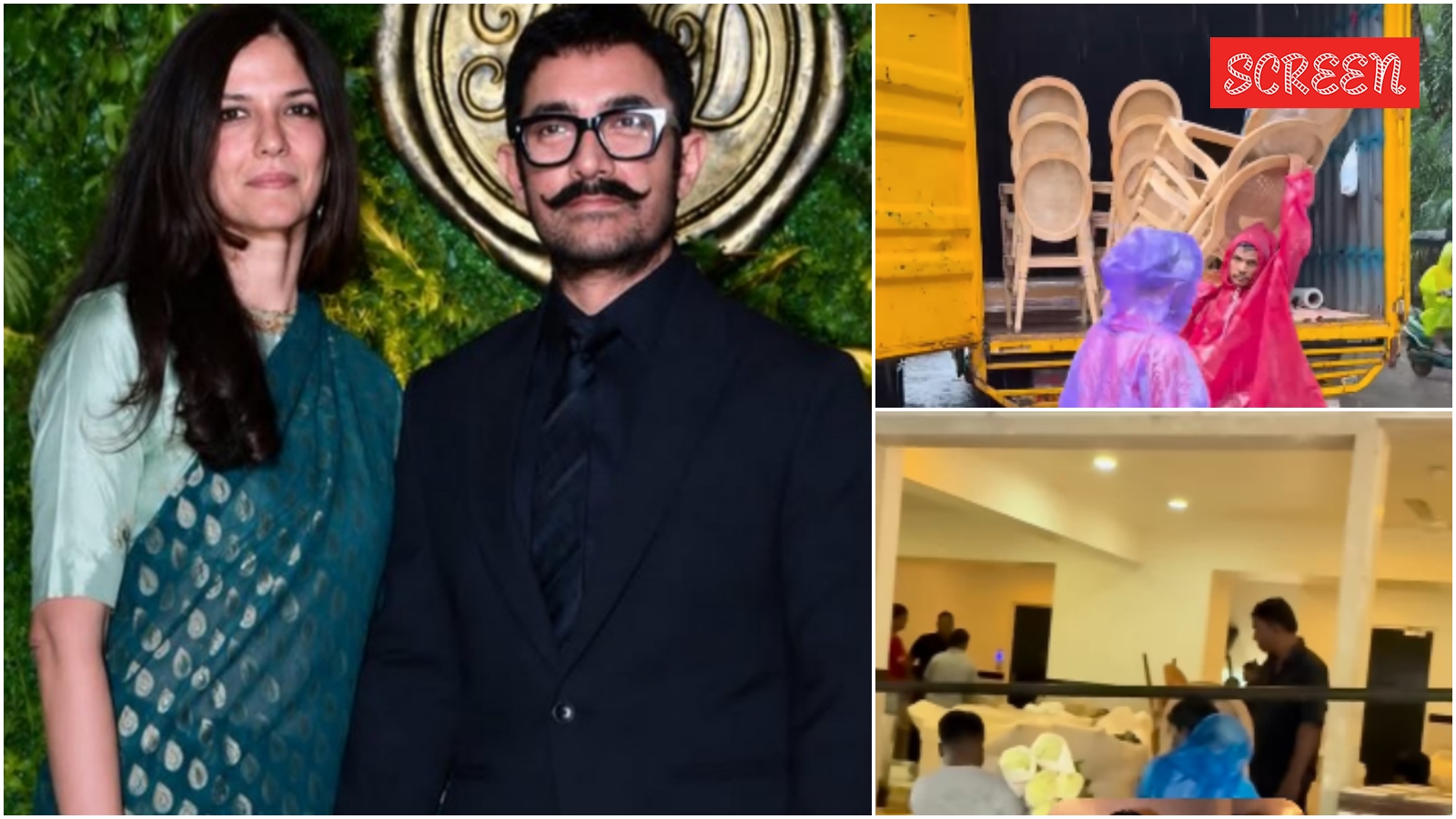 Aamir Khan-Gauri Spratt Wedding: Actor’s Mumbai home decked up ahead of intimate July 5 ceremony