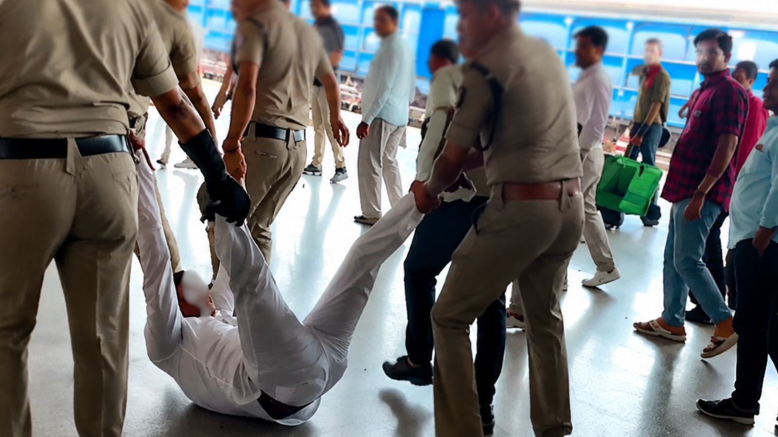 Agra Cantt incident: RPF personnel suspended after viral video of clash with Deputy Station Superintendent