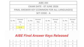 AIBE 2026 final answer keys released at allindiabarexamination.com