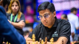 Just five days ago, Anand was explaining why he was voluntarily stepping back from active administration. (Pic Credit: FIDE/Michal Walusza)