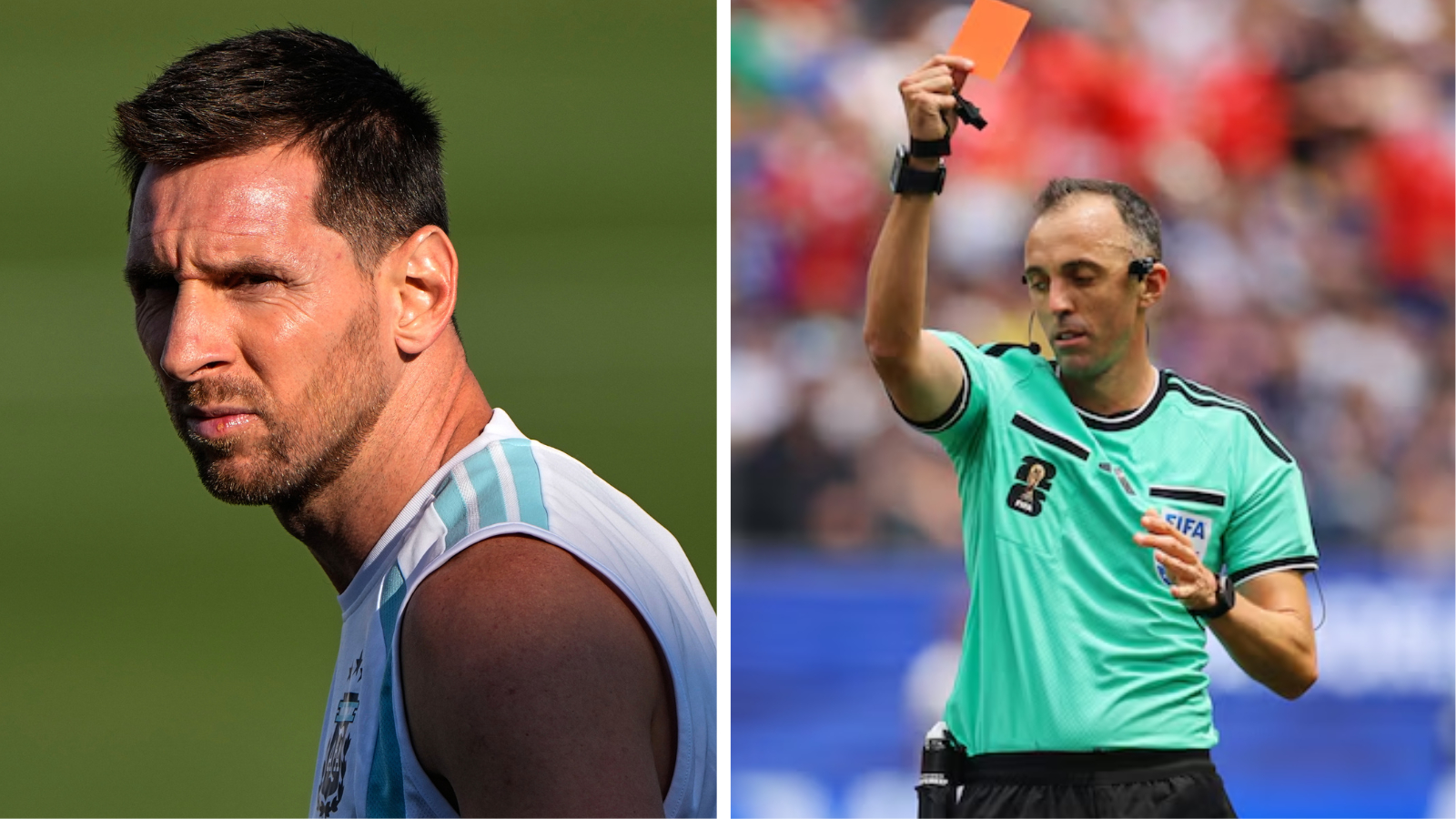 Who are the referees for Argentina vs Switzerland World Cup quarter-final?
