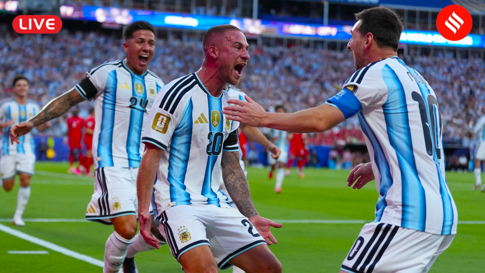 Argentina vs Switzerland Live, FIFA World Cup 2026: ARG lead 1-0 at 1st half hydration break