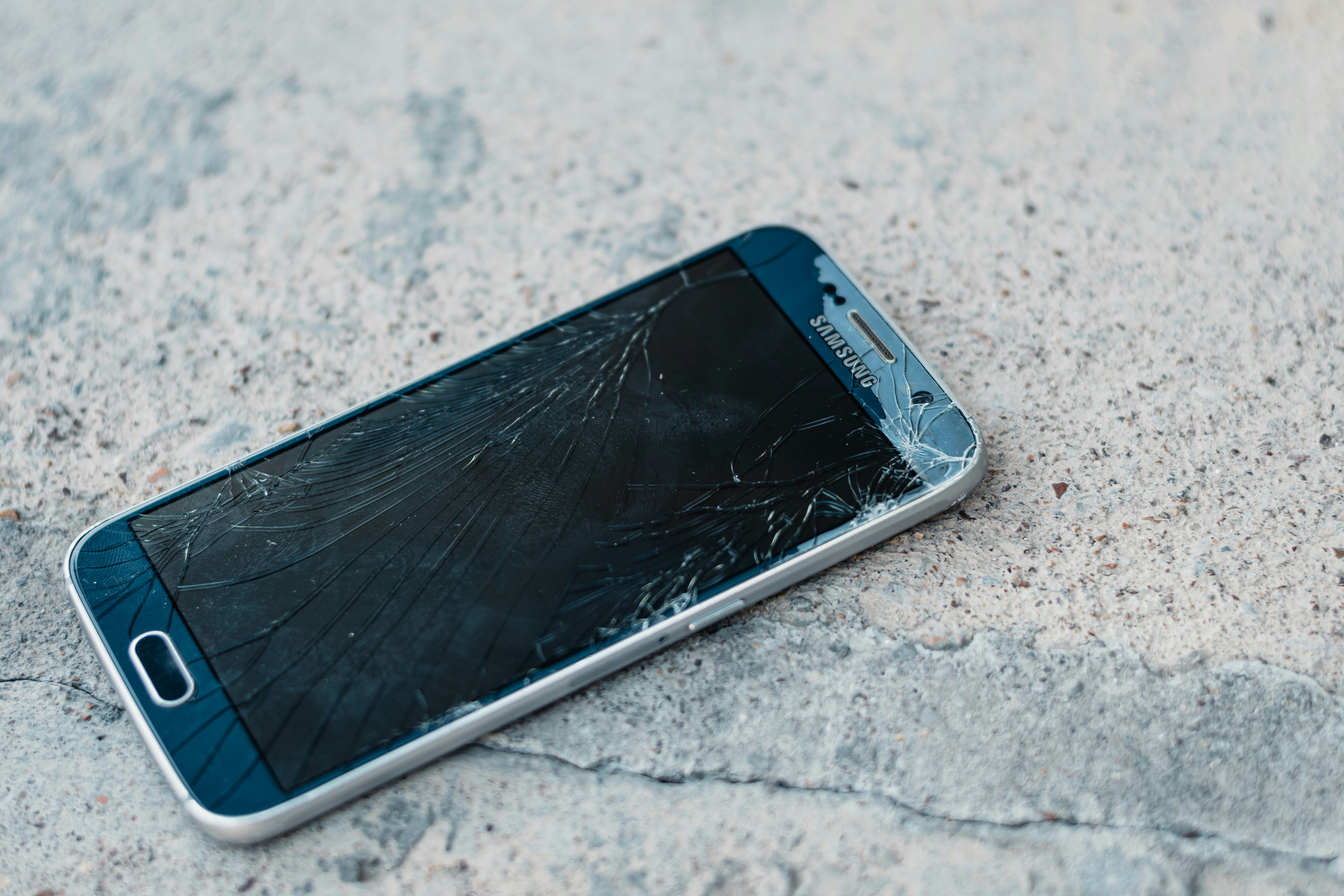cracked glass