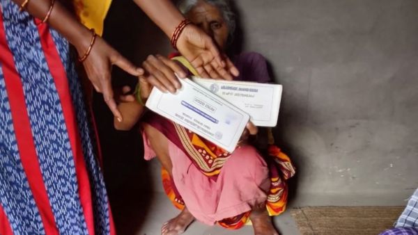 Documents related to Ratan Lakra's pension account, which his family says they struggled for months to update through the e-KYC process before his death. (Express Photo)