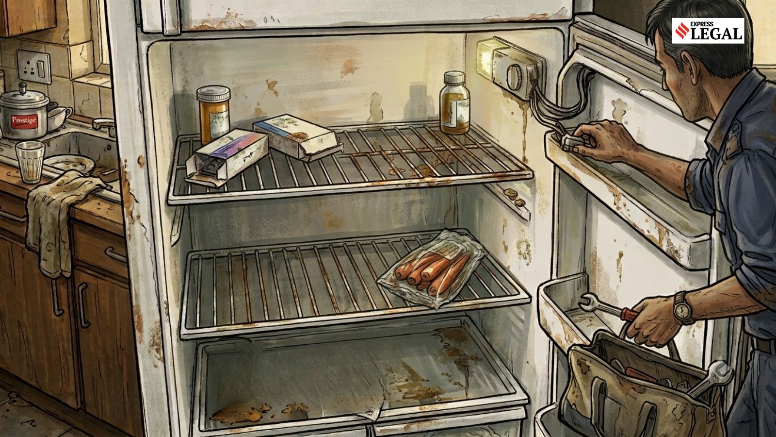 Costly meds, food 'spoilt' inside fridge with 'no cooling', woman wins Rs 85,000