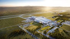 Bhogapuram International Airport is scheduled to open on August 1 (Image: GMR Airports Limited)