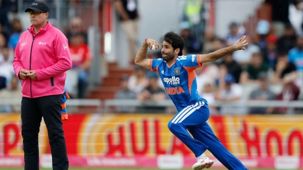 Bishnoi is one of two spin options India have for the three-match T20I series against Zimbabwe starting on Thursday (BCCI/Creimas Photo)