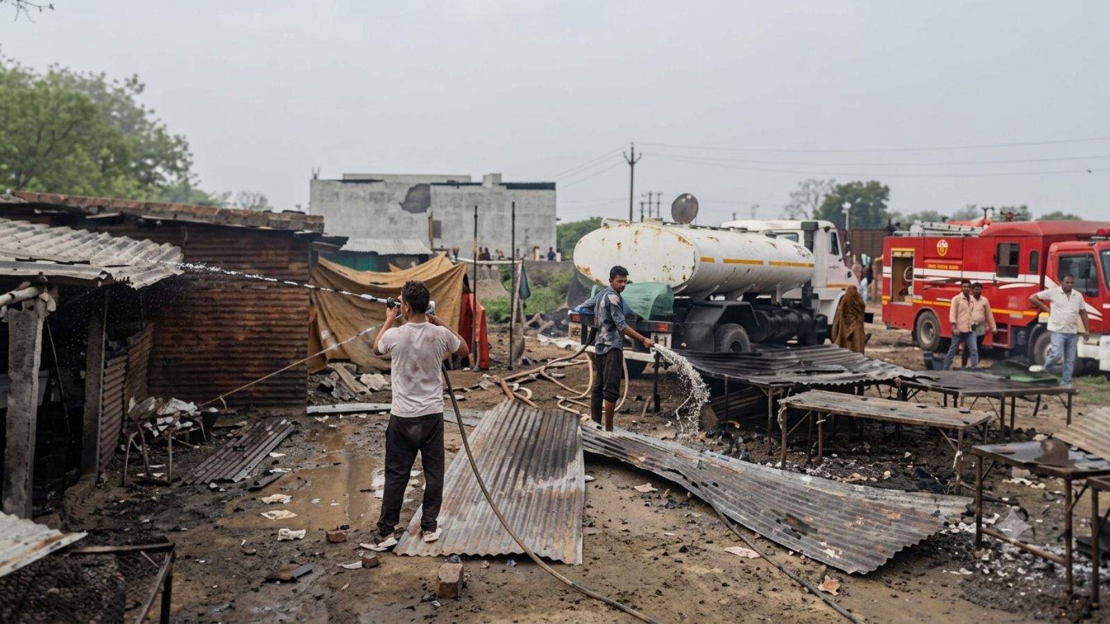 Six killed, several injured in blast at illegal firecracker factory in Ahmedabad