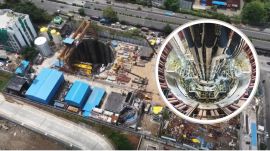 Mumbai-Ahmedabad bullet train project: Second TBM starts undersea tunnel work (Image: NHSRCL)