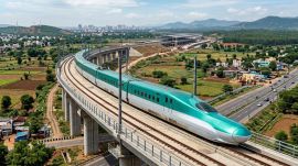 India's bullet train network will use one standard design across 4,000 km (Image generated using AI)