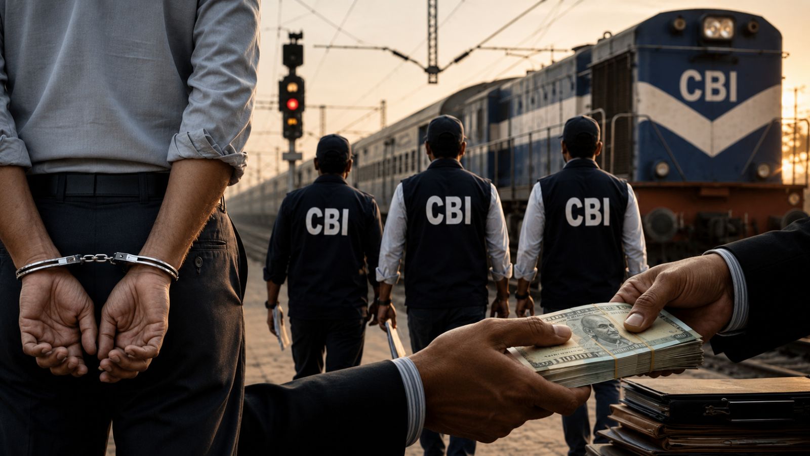 CBI arrests 3 railway officials in bribery cases across Mumbai, Varanasi and Howrah