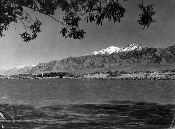 River Indus as it flows near Choklamsar in Ladakh. Express archive photo 31.07.1949