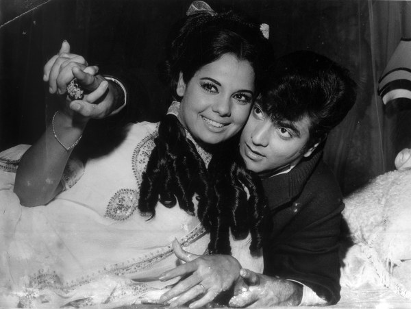 Film star Mumtaz and Jeetendra in film ROOP TERA MASTANA. Express archive photo