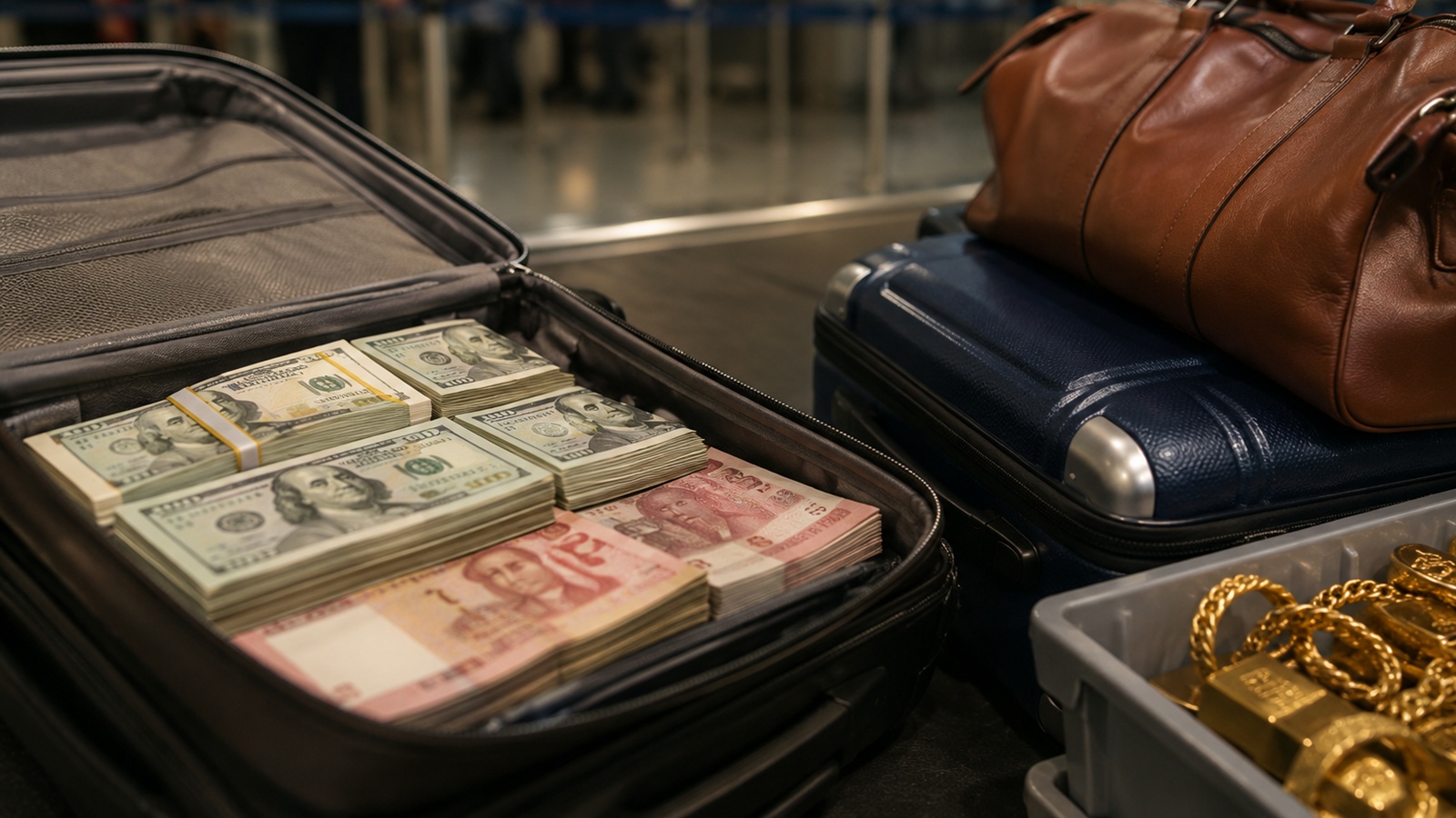 Carrying large amounts of cash can land you in trouble at the airport — know why