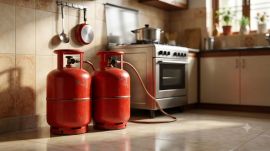 LPG cylinder subsidy and domestic cooking gas rates since 2022 have been released by the Centre. (Image generated using AI)