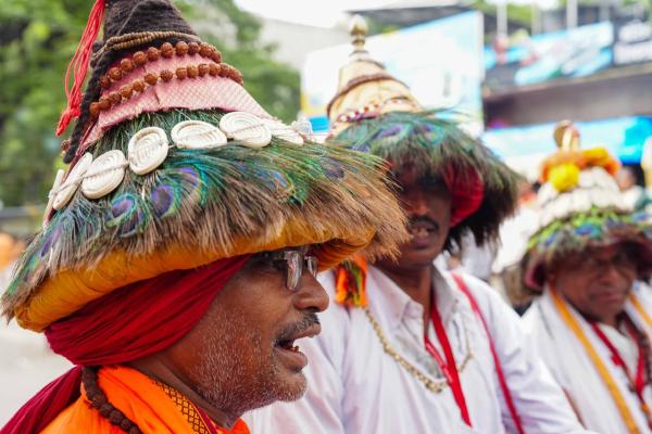 Travelling from Telangana, the group is made up entirely of elderly pilgrims between the ages of 60 and 79.
