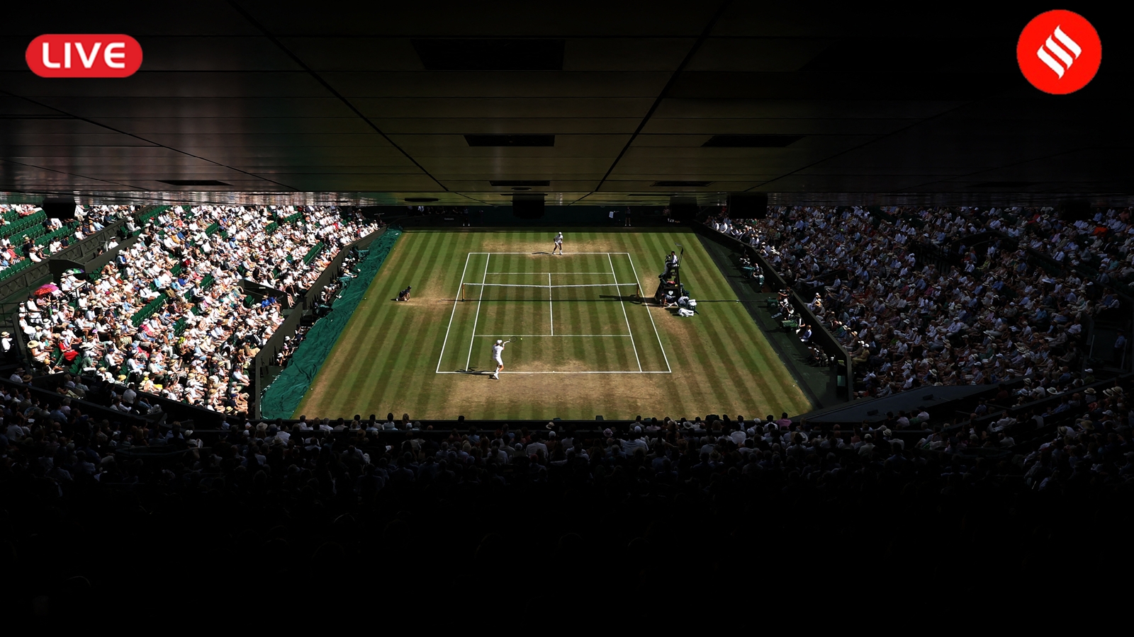 Novak Djokovic vs Jannik Sinner Wimbledon 2026 Semifinal Live Score: Sinner wins first set 6-4