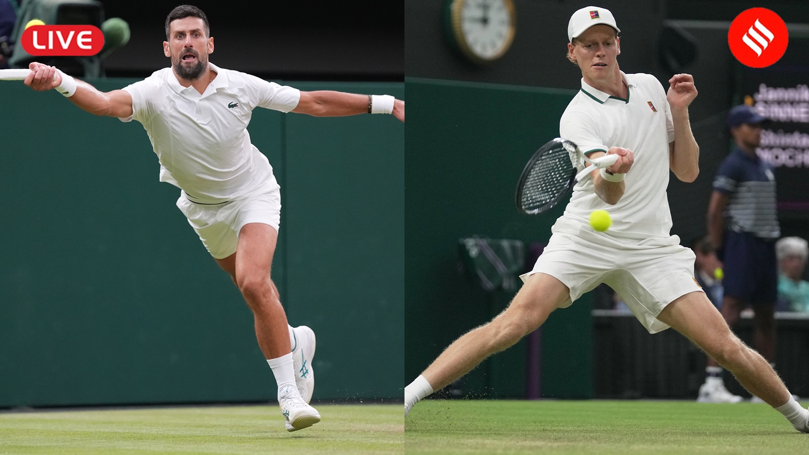 Djokovic vs Sinner Wimbledon Men’s Singles Match Today Live Updates