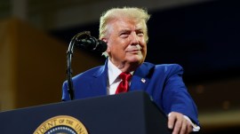 US President Donald Trump