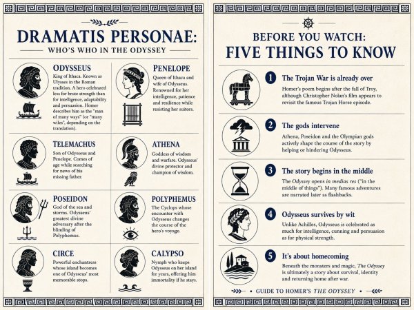 Dramatis personae - Before you watch