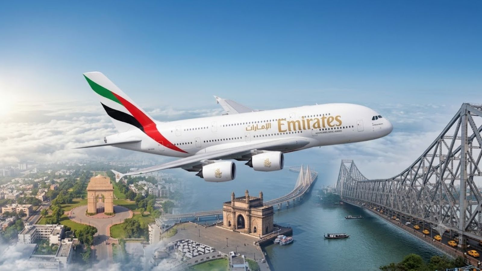Emirates A380 double-decker aircraft to fly between Dubai and Delhi, Mumbai, Bengaluru from October